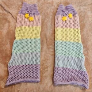 My Violet Pastel Legwarmers
